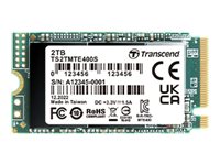Transcend TS2TMTE400S - SSD - 2 TB - intern - M.2 2242 - PCIe 3.0 x4 (NVMe)