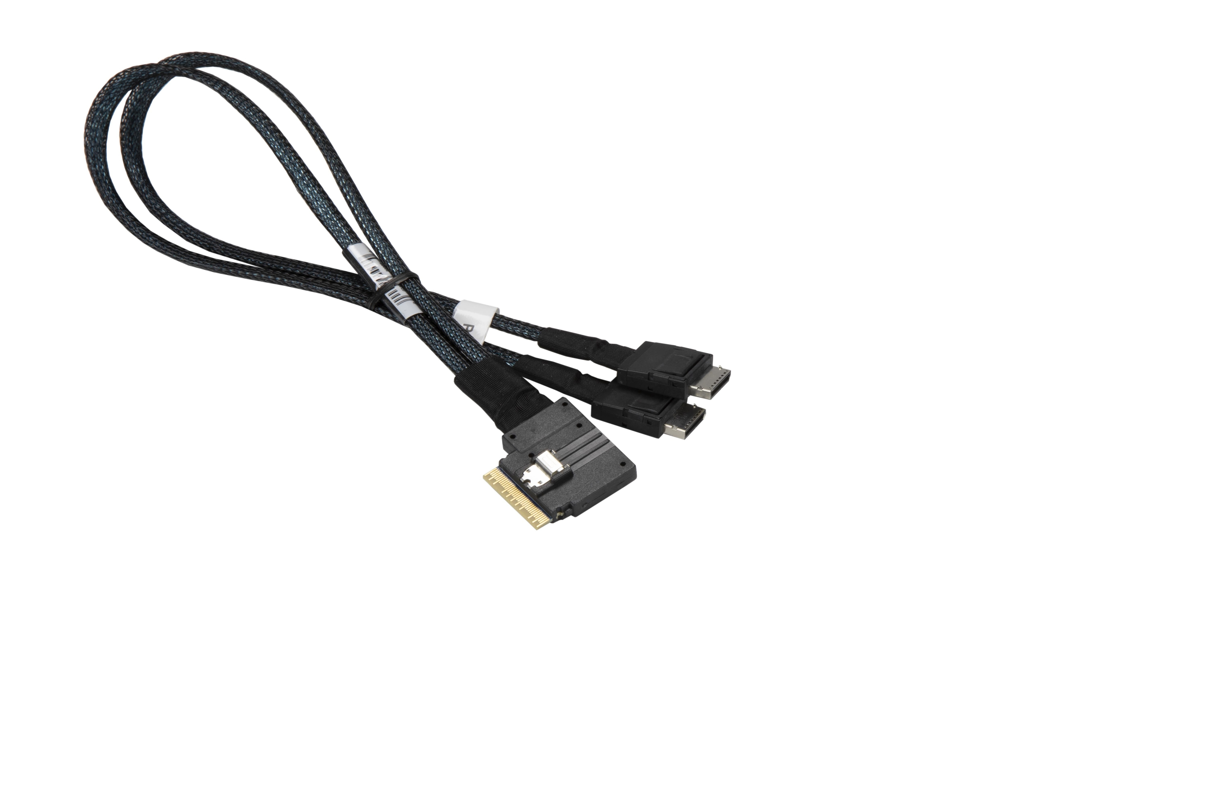 Supermicro CBL-SAST-0388L-02 - SATA- / SAS-Kabel - mit Sidebands - Mini SAS (SFF-8087), Ansicht 2