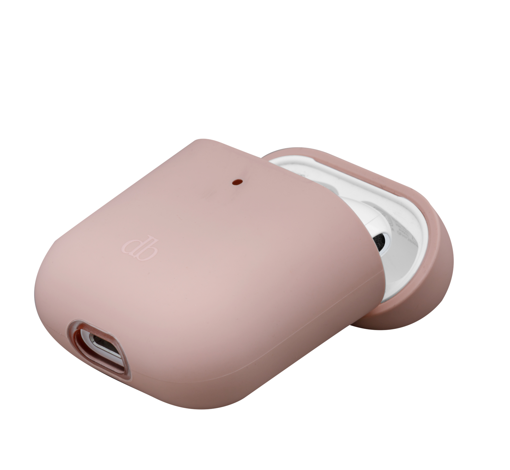 dbramante1928 Costa Rica - Tasche für Apple AirPods (2. Generation) Kopfhörer - rosa sandfarben, Ansicht 3
