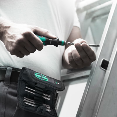 Wera Kraftform Kompakt 60 - Schraubendreher mit Bit-Satz, Ansicht 3