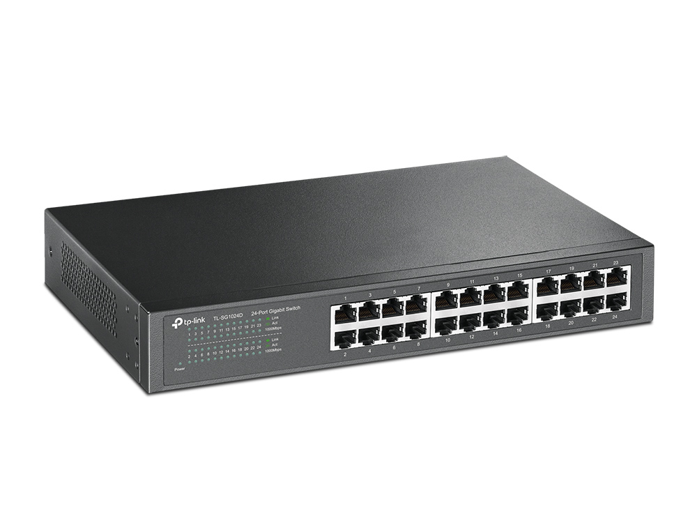 TP-LINK TL-SG1024D - Switch - 24 x 10/100/1000, Ansicht 4