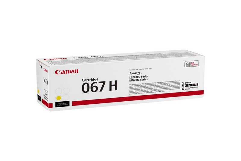Canon 067 H - Mit hoher Kapazität - Gelb - original, Ansicht 2