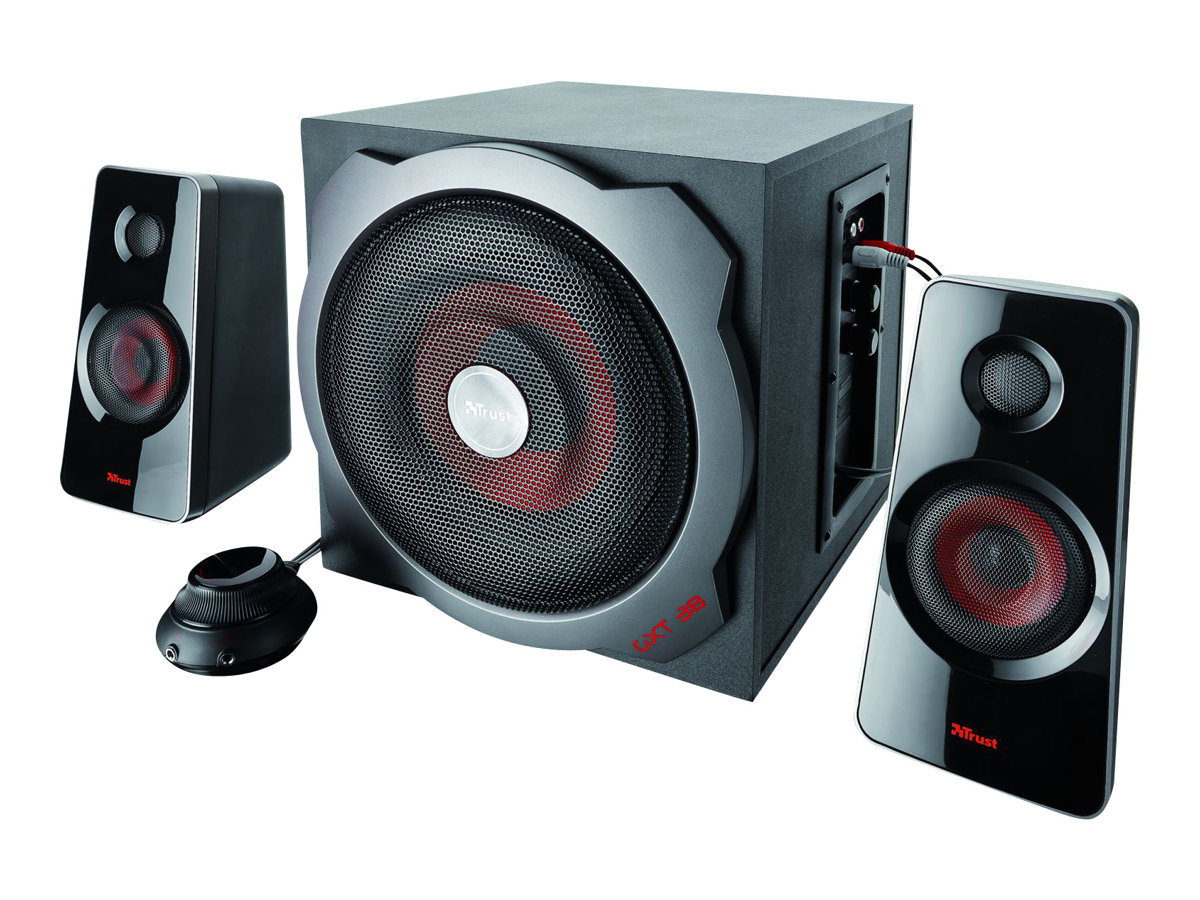 Trust GXT 38 - Lautsprechersystem - für PC - 2.1-Kanal - 60 Watt (Gesamt), Ansicht 3