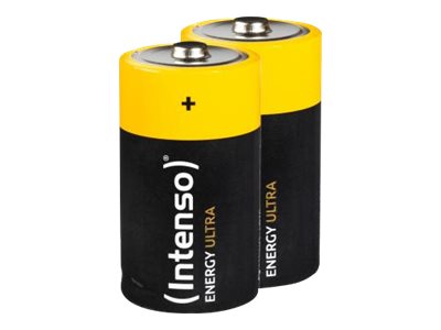 Intenso Energy Ultra - D - 12000 mAh - Alkali - LR20 - 1,5 V - Schwarz - Gelb - 2 Stück(e), Ansicht 2