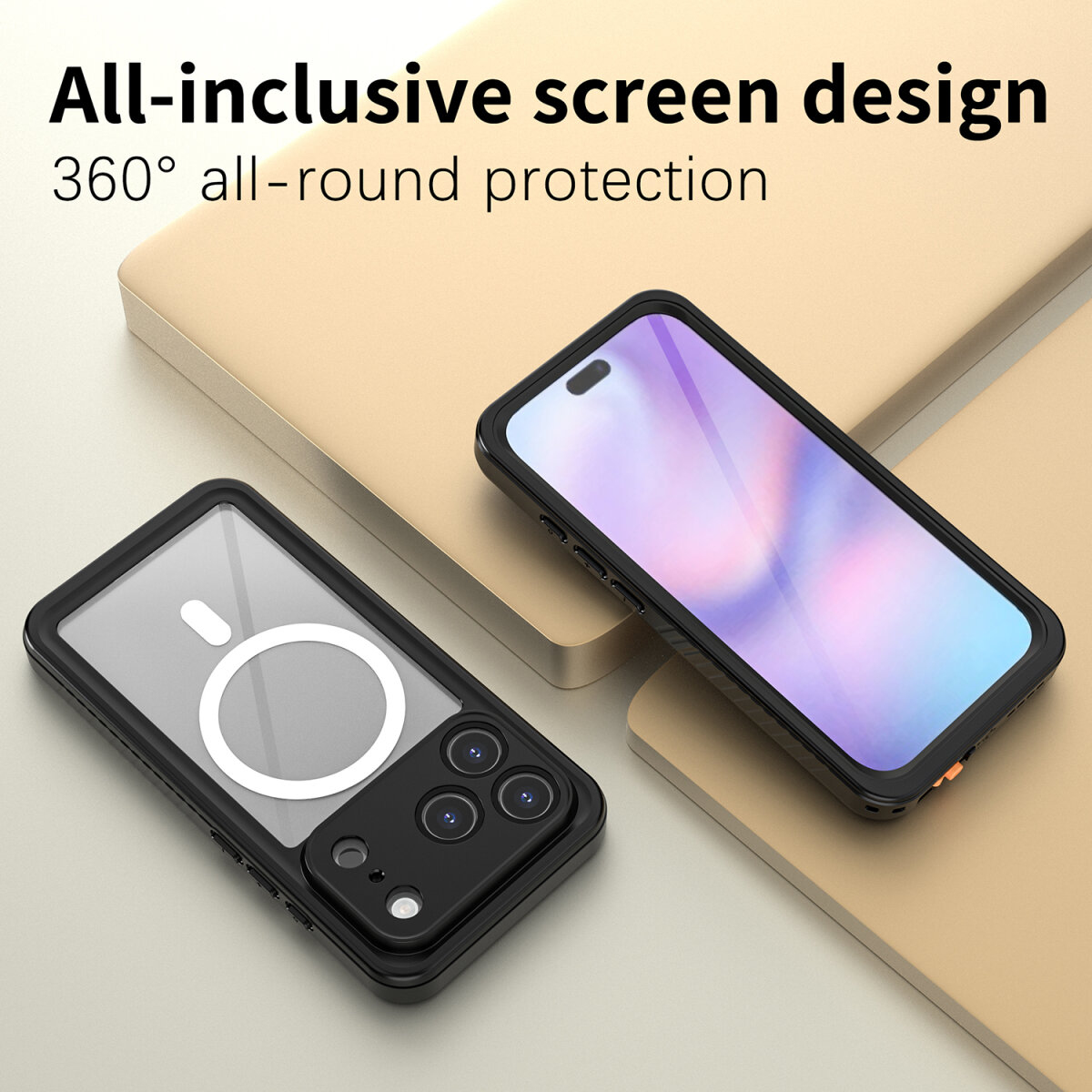 4smarts Wasserdichte Hülle Stark für Apple iPhone 17 Pro, Ansicht 4