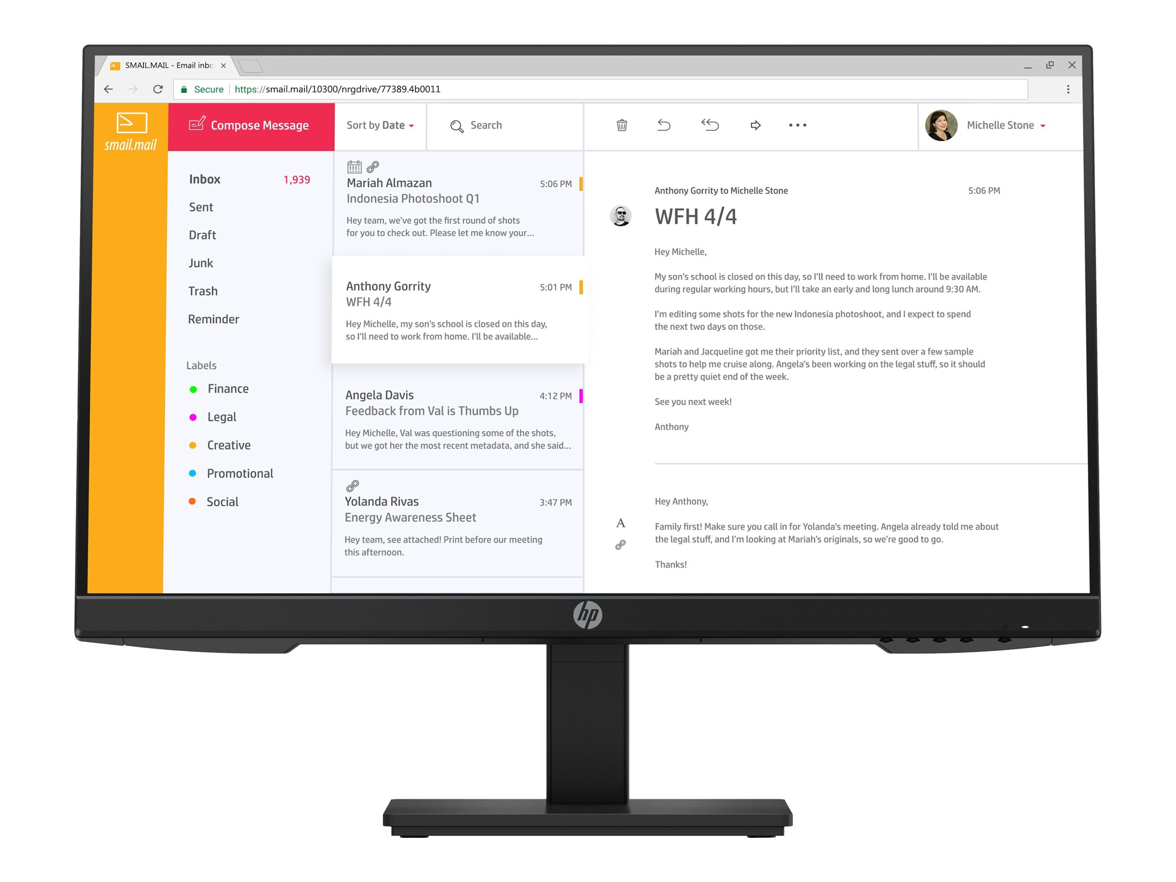 HP P24h G4 - LED-Monitor - 61 cm (24) (23.8 sichtbar) - 1920 x 1080 Full HD (1080p)