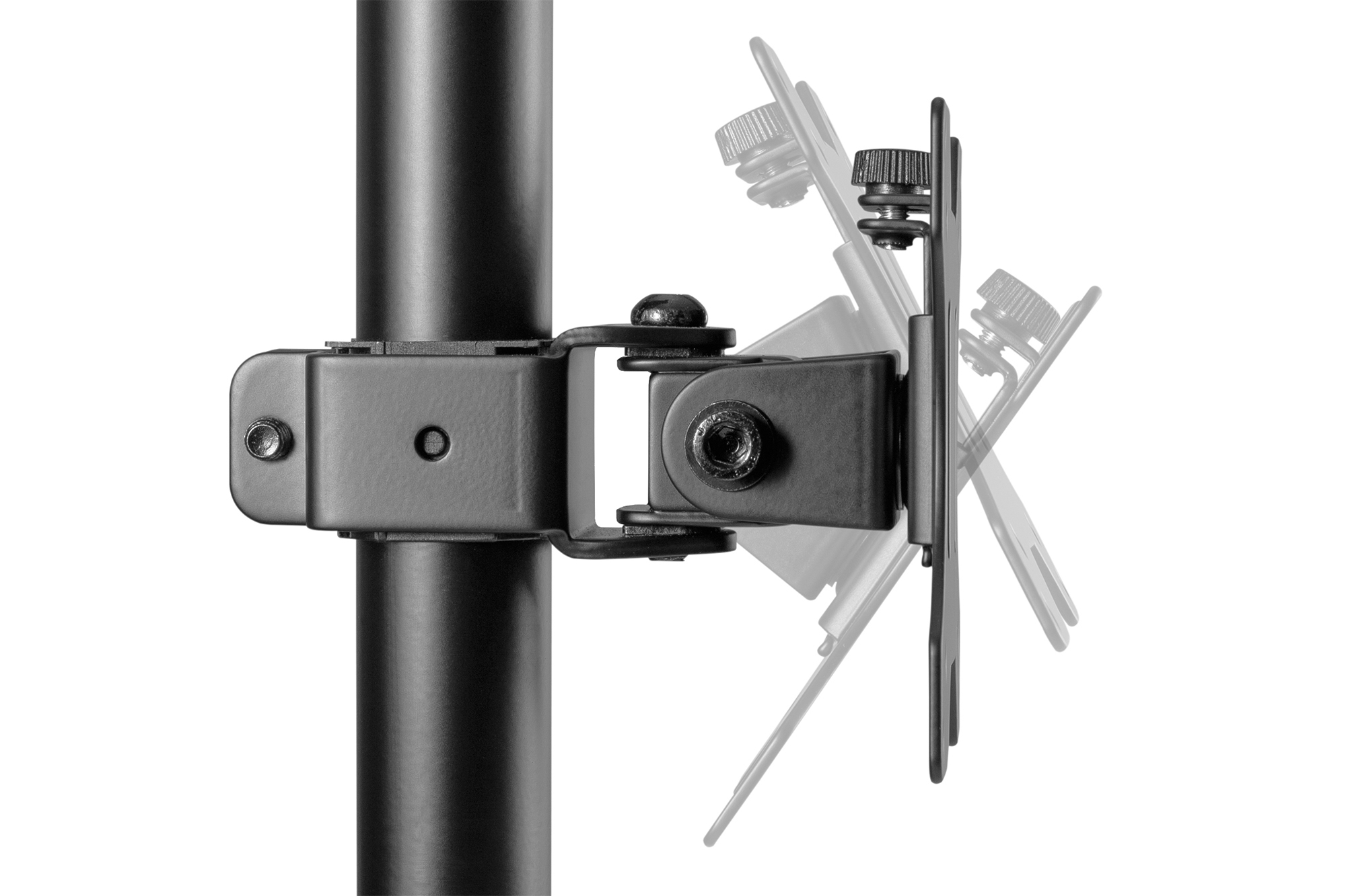 DIGITUS Universal Dual Monitorhalter, Vertikal, Ansicht 2