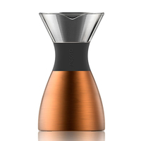 Asobu PourOver - Kaffeemaschine mit Kanne - Schwarz - Kupfer - Kupfer - Edelstahl - 1 Stück(e)