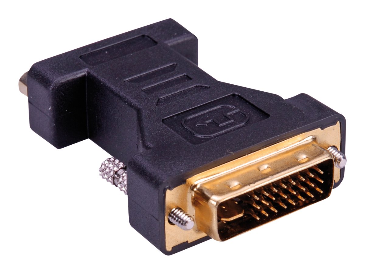 Roline - Display-Adapter - DVI-A (M) zu HD-15 (VGA) (W) - Schwarz