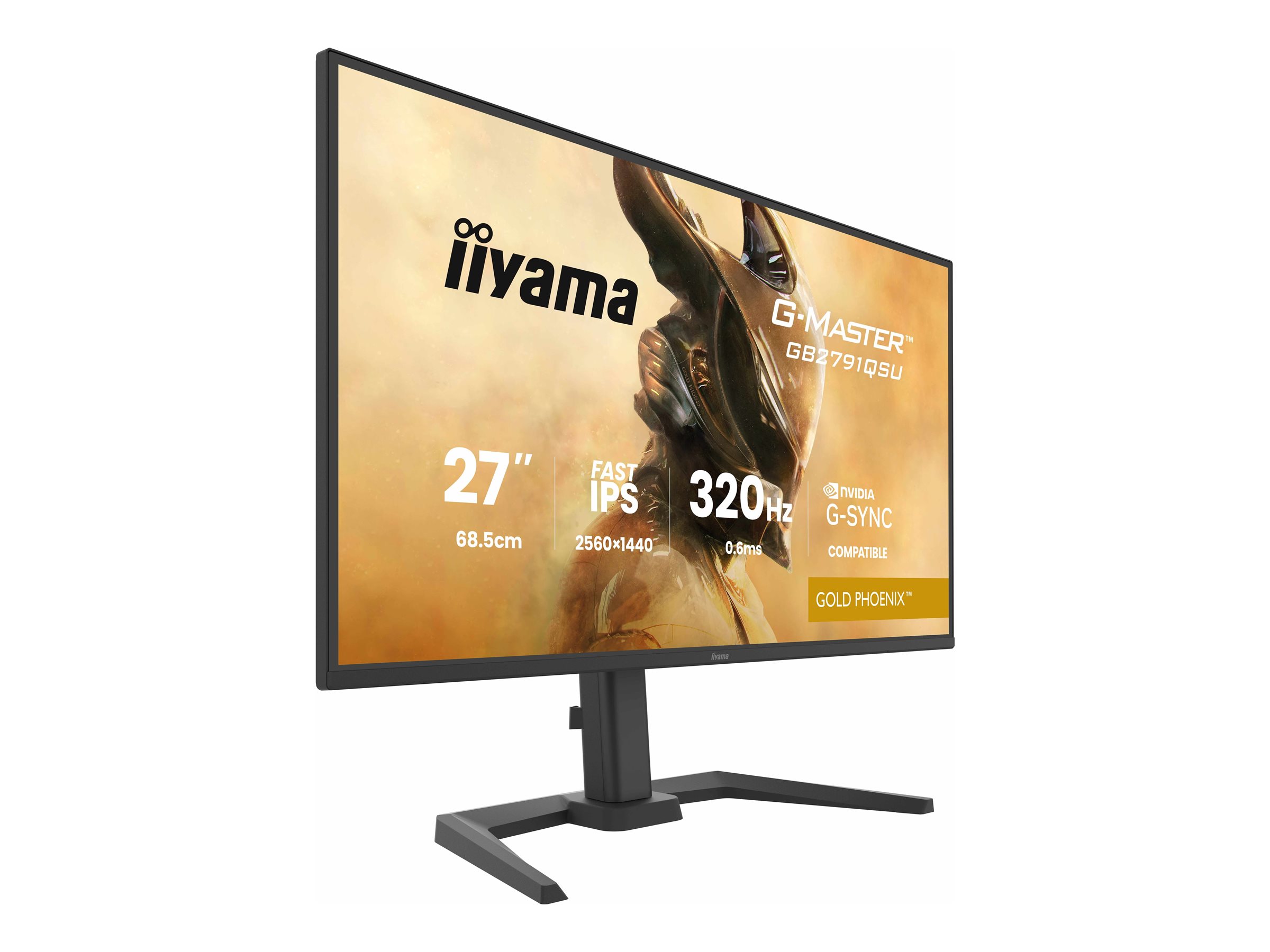 Iiyama G-MASTER Gold Phoenix GB2791QSU-B1 - LED-Monitor - Gaming - 68.6 cm (27")