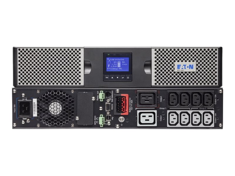 Eaton 9PX 2200i RT2U - USV (in Rack montierbar/extern), Ansicht 3