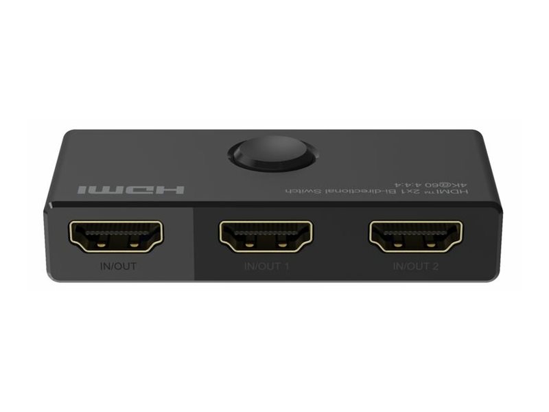 MicroConnect MC-HDMISWITCH-4K-MINI - HDMI - ABS - Schwarz - 60 Hz - 3860 x 2160 - 18 Gbit/s, Ansicht 4