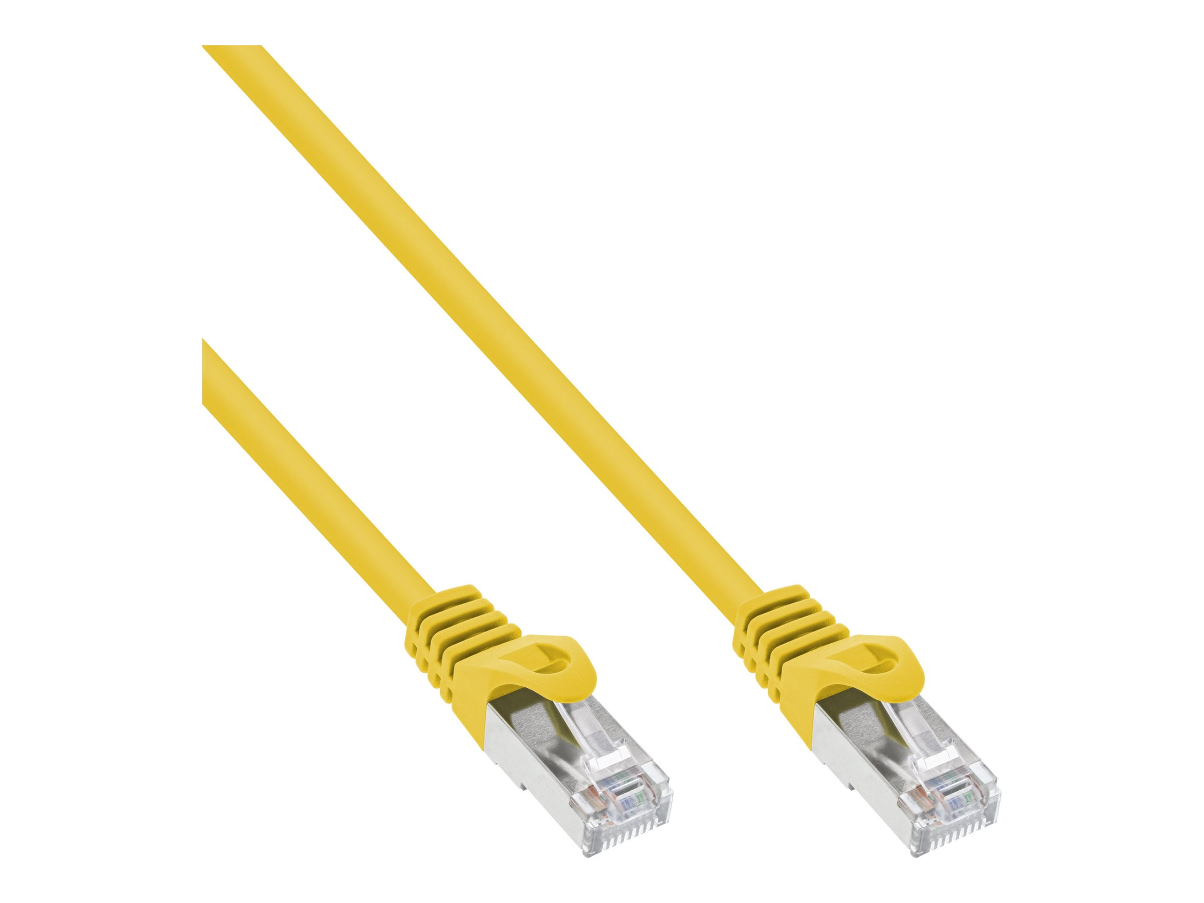 InLine Patchkabel - SF/UTP - Cat.5e - gelb - 7,5m Image