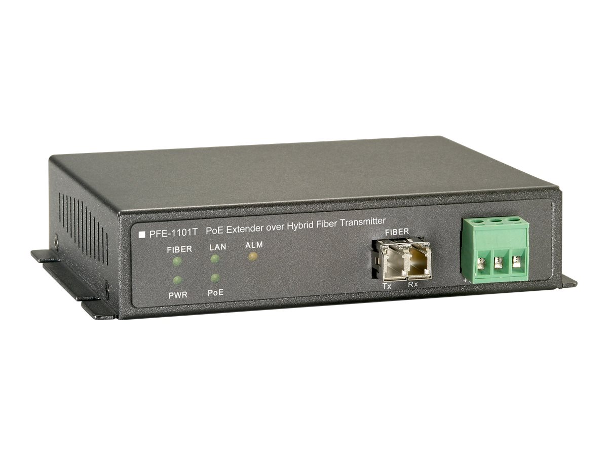LevelOne PFE-1101T PoE Extender over Hybrid Fiber
