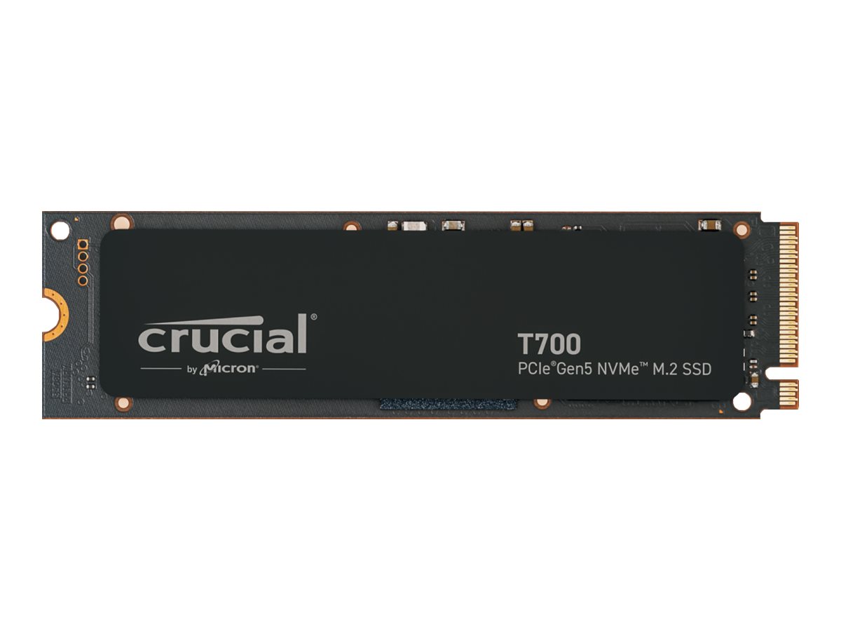 Crucial T700 - SSD - verschlüsselt - 2 TB - intern - M.2 - PCI Express 5.0 (NVMe)