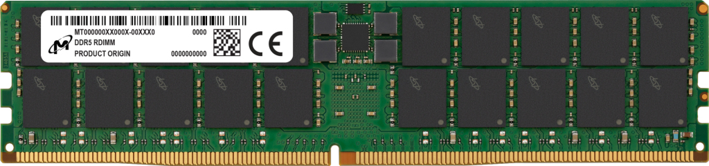 Micron DDR5 - Modul - 64 GB - DIMM 288-PIN, Ansicht 2