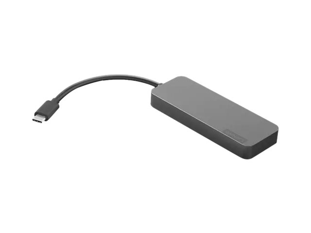 Lenovo USB-C to 4 Port USB-A Hub - Hub - 4 x SuperSpeed USB 3.0 + 1 x USB-C, Ansicht 2