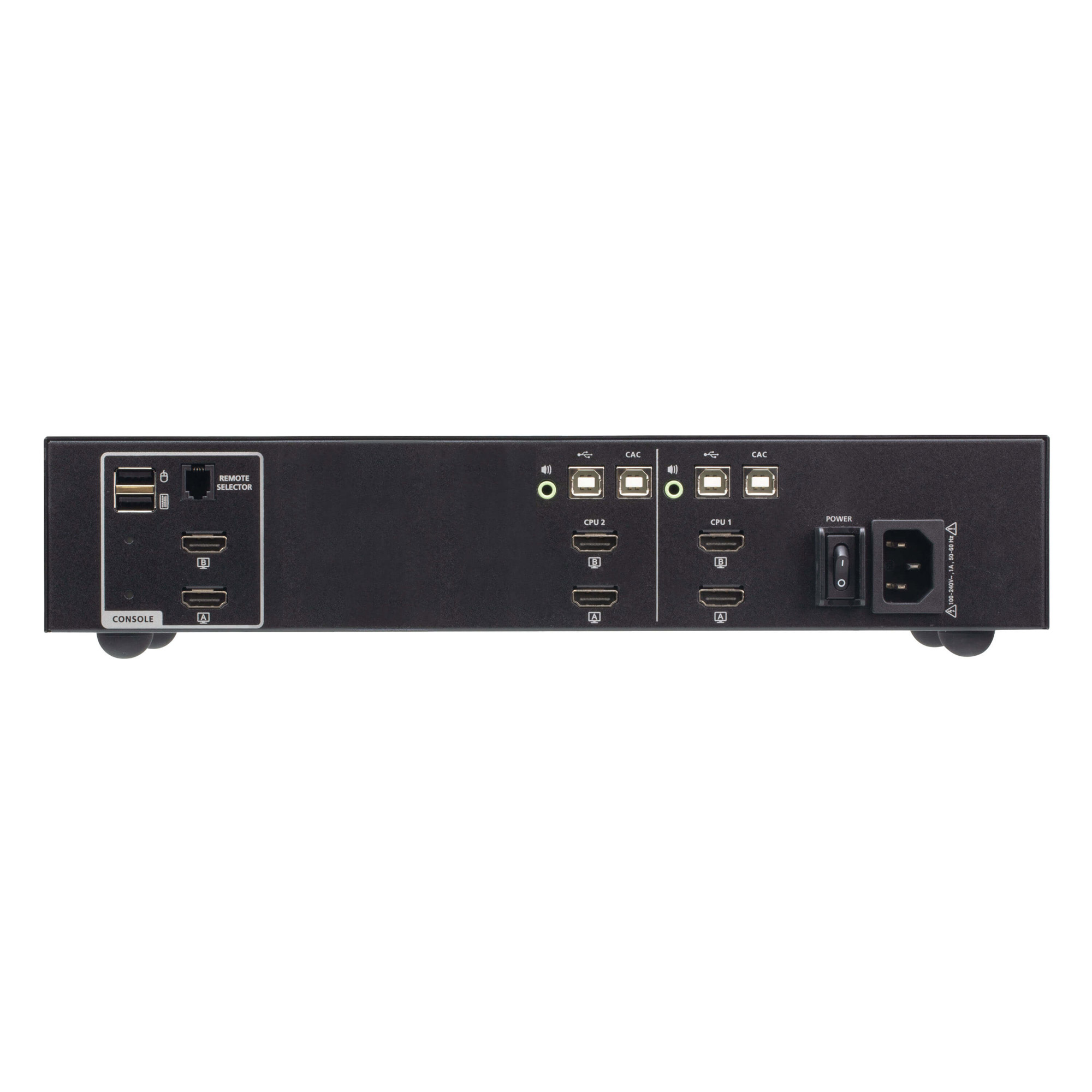 ATEN CS1142H4C - PSD PP v4.0 Compliant - KVM-Audio-Switch