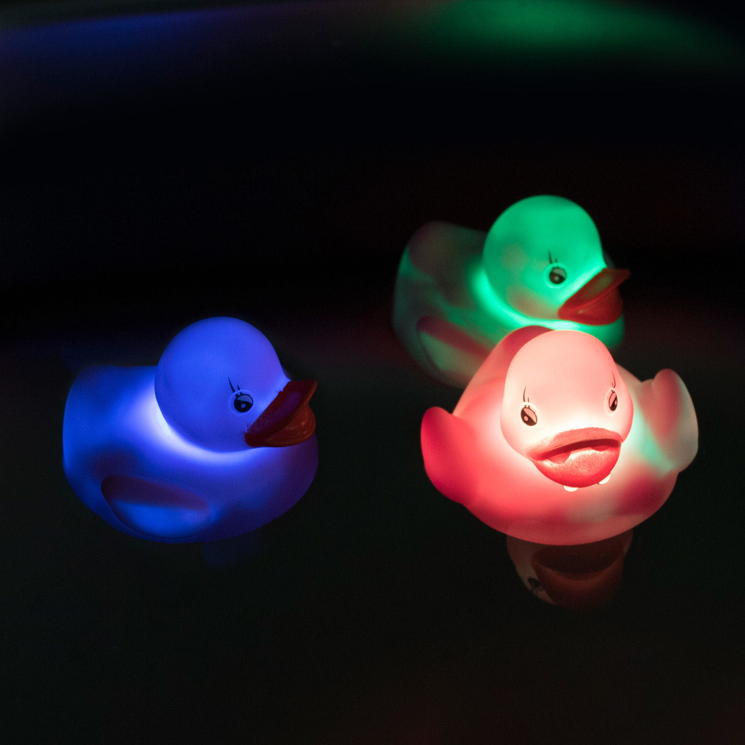Thumbs Up 1001800 - Badeente aus Gummi - Junge/Mädchen - Lichteffekte - Pink, Ansicht 4