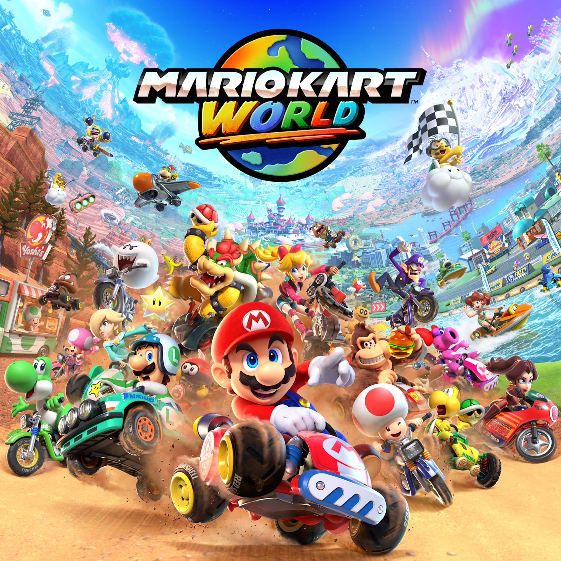 Nintendo Mario Kart World Switch 2, Ansicht 2