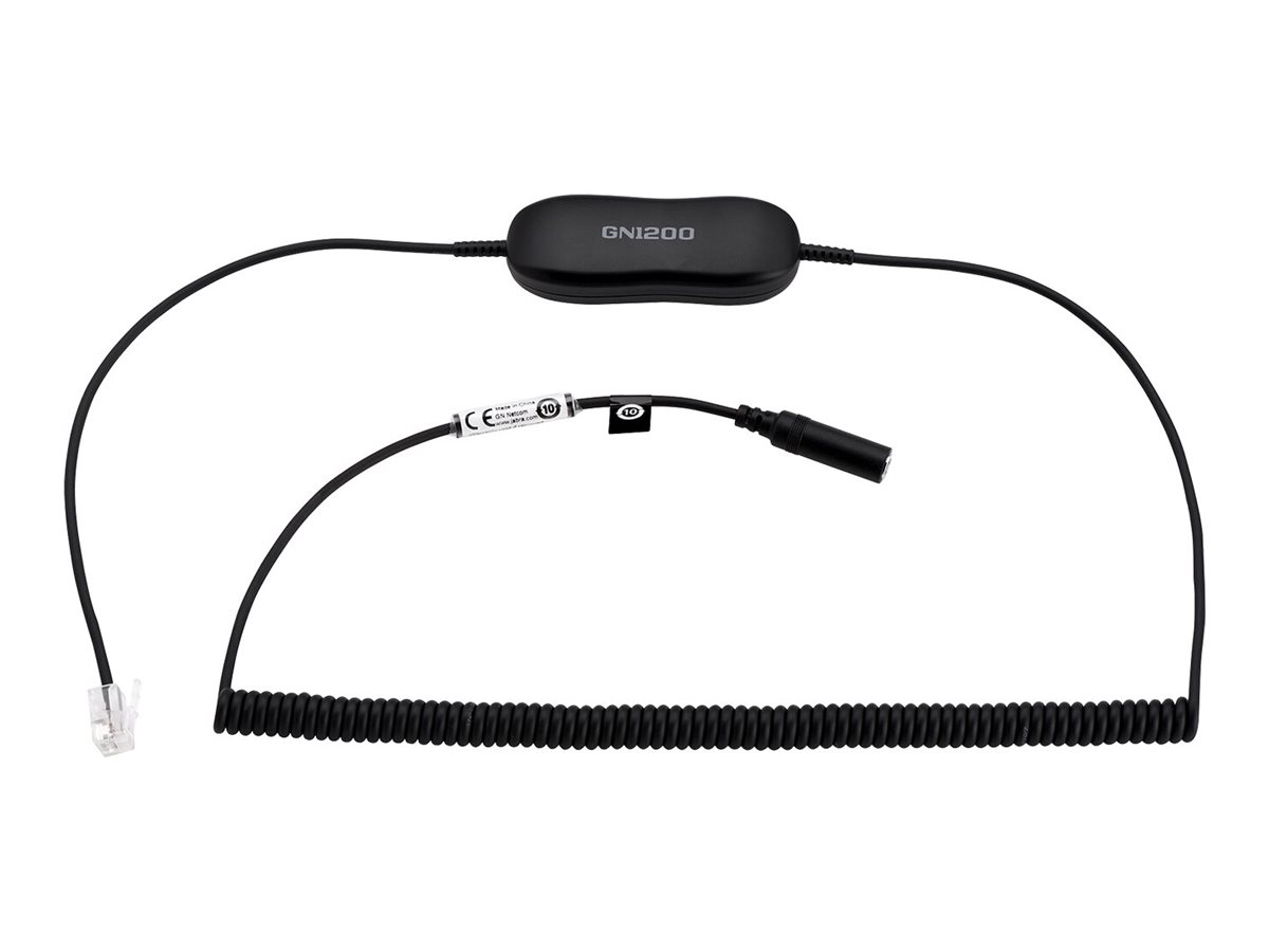 Jabra GN1200 - Headsetadapter - RJ-9 männlich zu Mini-Stecker weiblich
