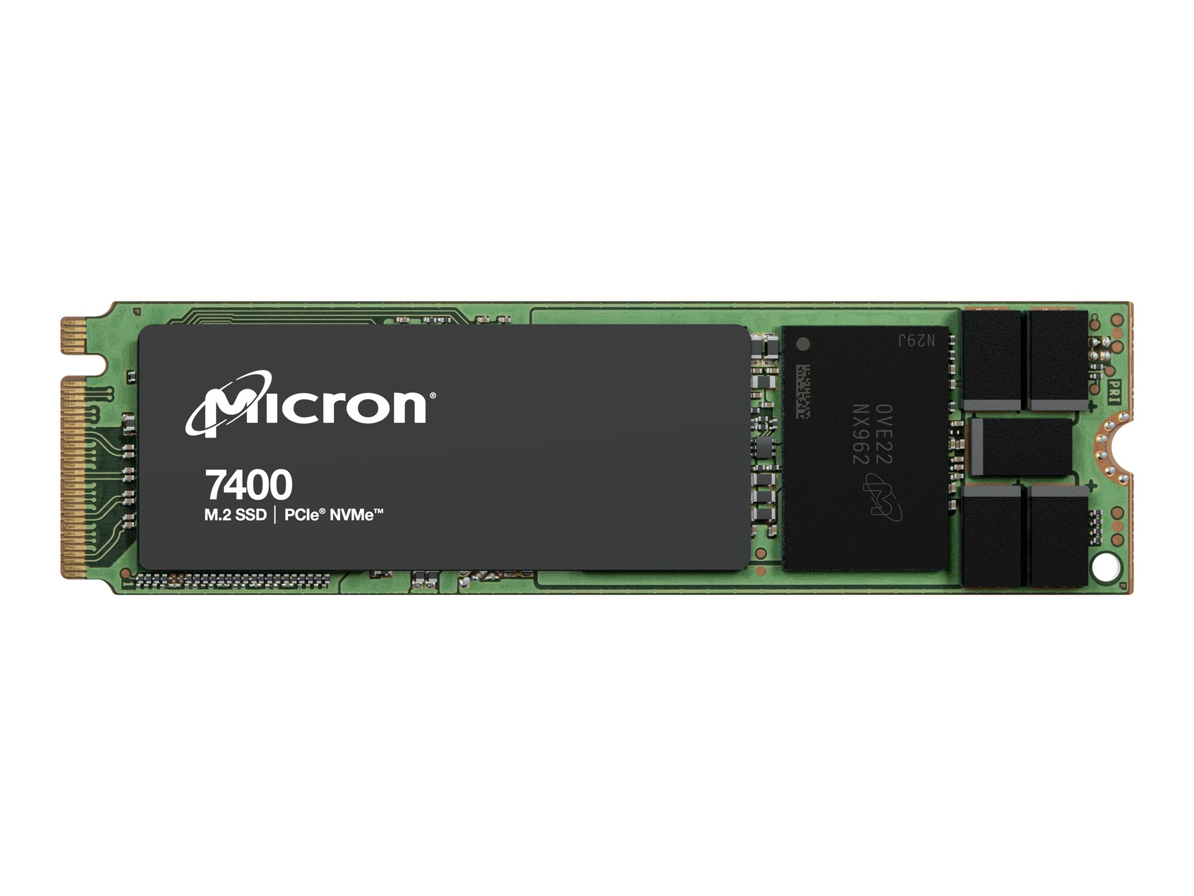Micron 7400 MAX - SSD - 800 GB - intern - M.2 2280 - PCIe 4.0 (NVMe)
