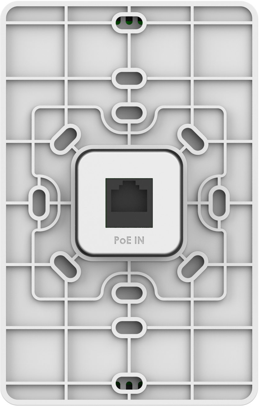 Grandstream GWN7661E In-Wall Wi-Fi 6 Access Point - Access Point - 3 Gbps, Ansicht 2