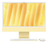 Apple iMac Z1E3 59.62cm Standardglas M4 8C CPU8C GPU16C N.E. SSD Gbit Eth MM MaKey DE Gelb