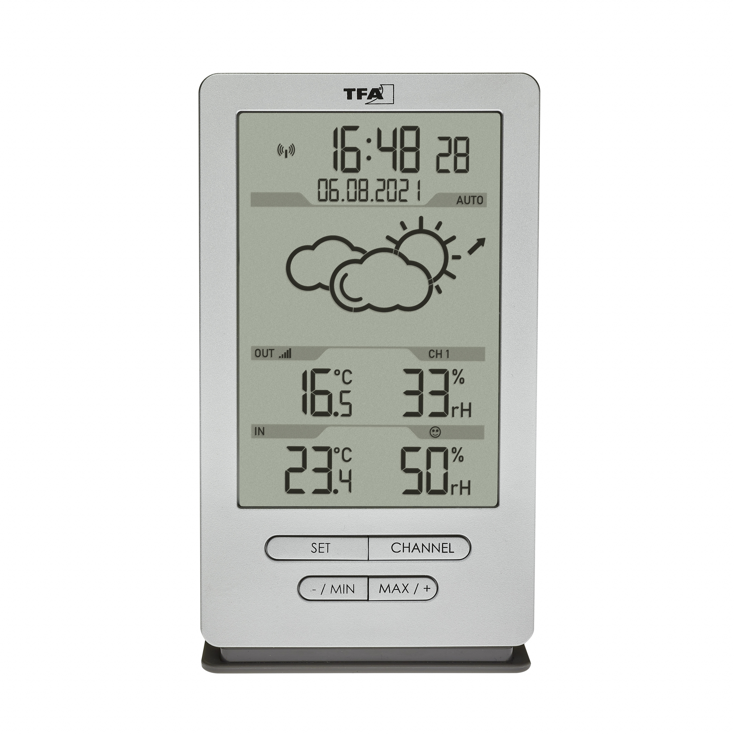 TFA XENA - Wetterstation - Silber, Ansicht 2