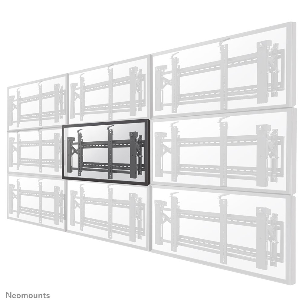 Neomounts Videowall-Wandhalterung, 70 kg, 81,3 cm (32&quot;), 190,5 cm (75&quot;), 200 x 200 mm, 600 x 400 mm, 0 - 12°