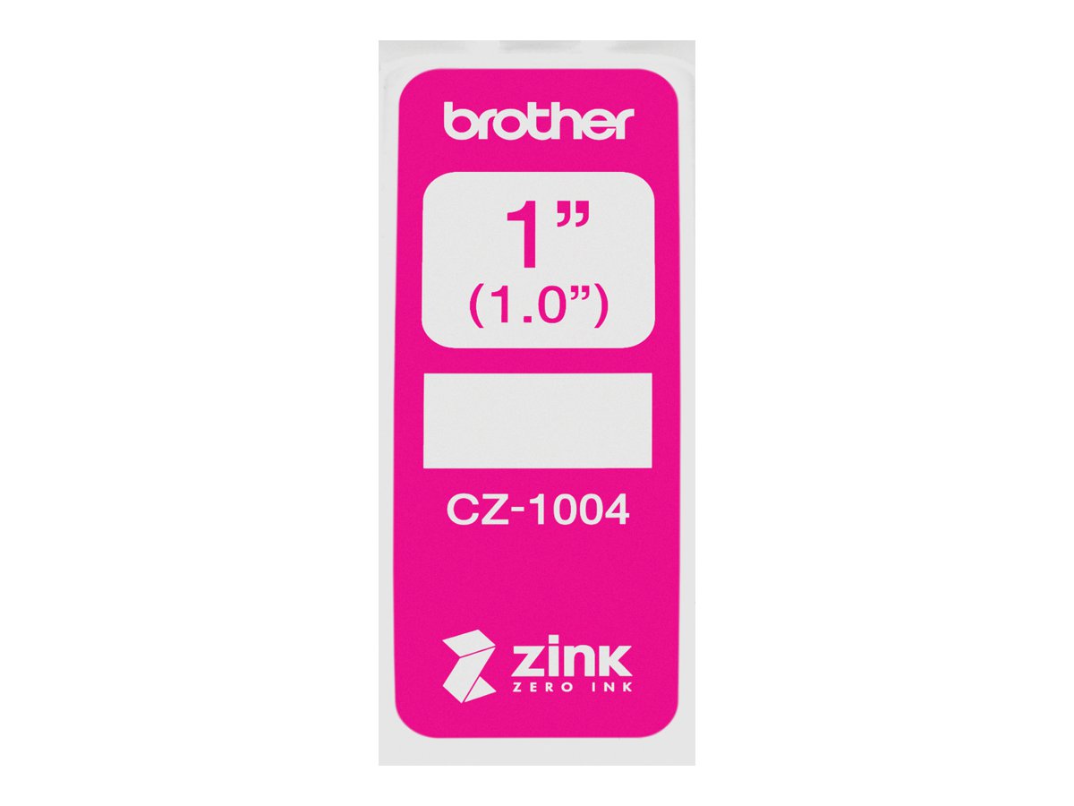 Brother CZ-1004 - Rolle (2,54 cm x 5 m) 1 Rolle(n) Endlosetiketten, Ansicht 3