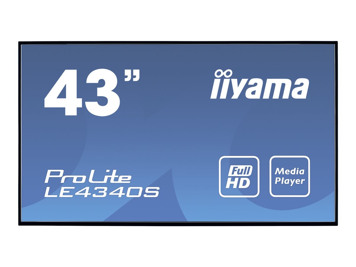 Iiyama ProLite LE4340S-B3 - 108 cm (43") Diagonalklasse LCD-Display mit LED-Hintergrundbeleuchtung
