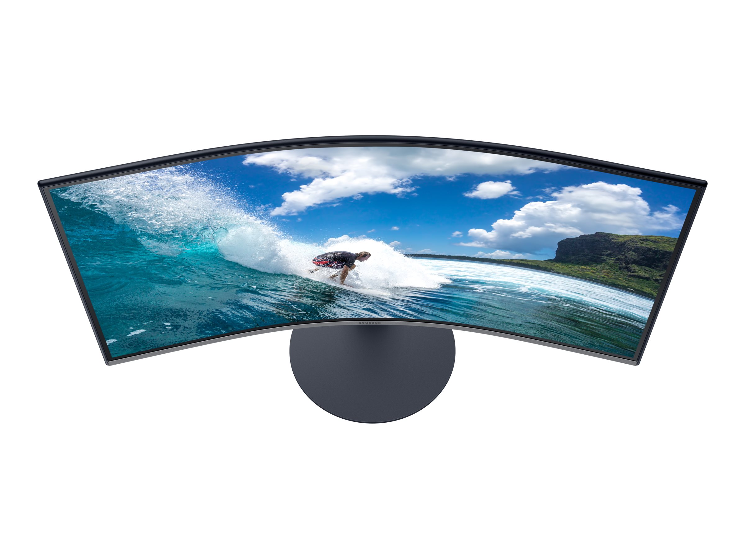 Samsung C32T550FDR - T55 Series - LED-Monitor - gebogen - 80 cm (32")