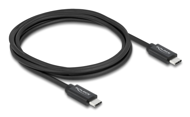 Delock Koaxiales USB 40 Gbps Kabel PD 3.1 240 W - Kabel - Digital/Daten, Ansicht 3