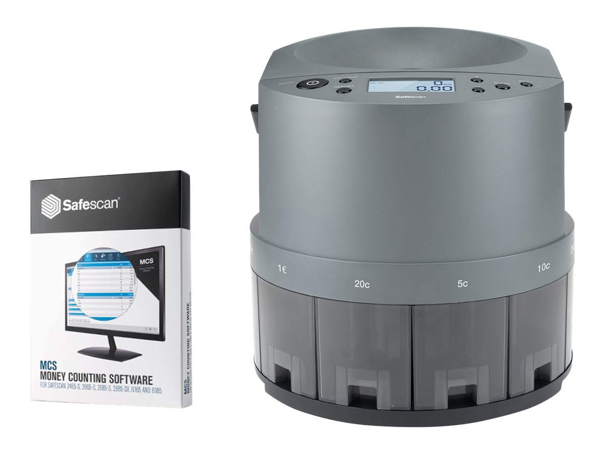 Safescan 1450 - Münzenzähler / Sortierer - EUR, Ansicht 5