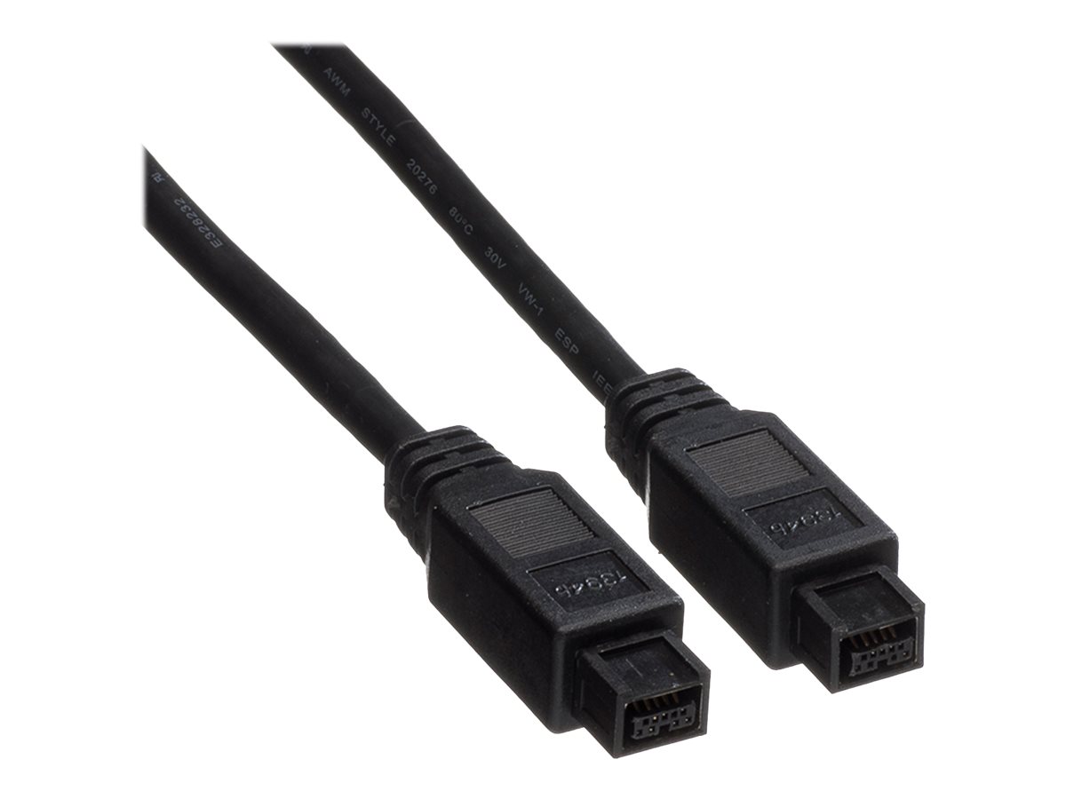 Roline - IEEE 1394-Kabel - FireWire 800 (M) zu FireWire 800 (M) - 1.8 m - Schwarz