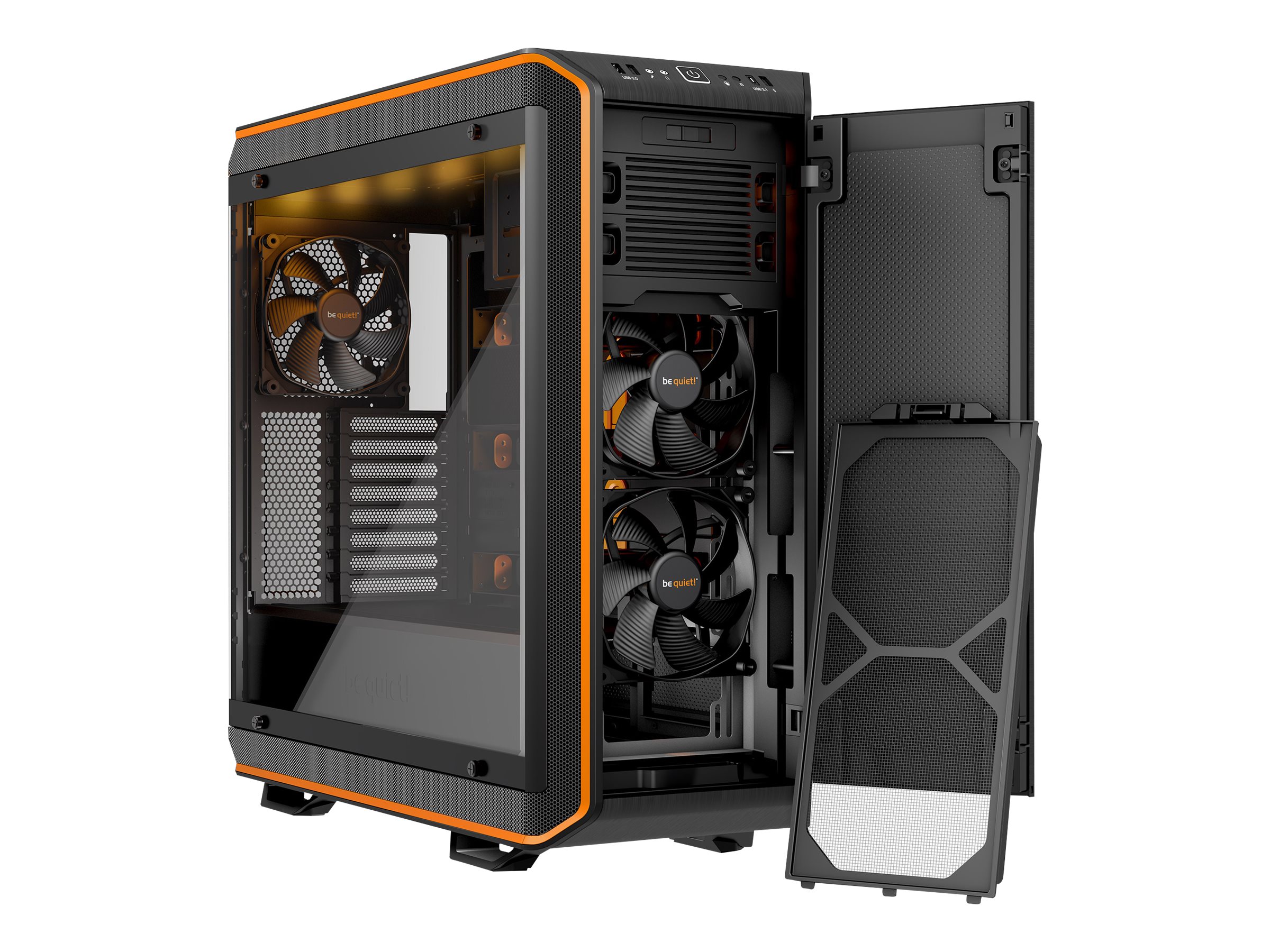 Be Quiet! Dark Base Pro 900 - Rev 2 - Tower - E-ATX - keine Spannungsversorgung (ATX / PS/2)