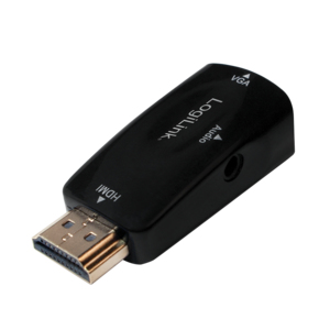 LogiLink Videokonverter - HDMI - VGA - Schwarz, Ansicht 2