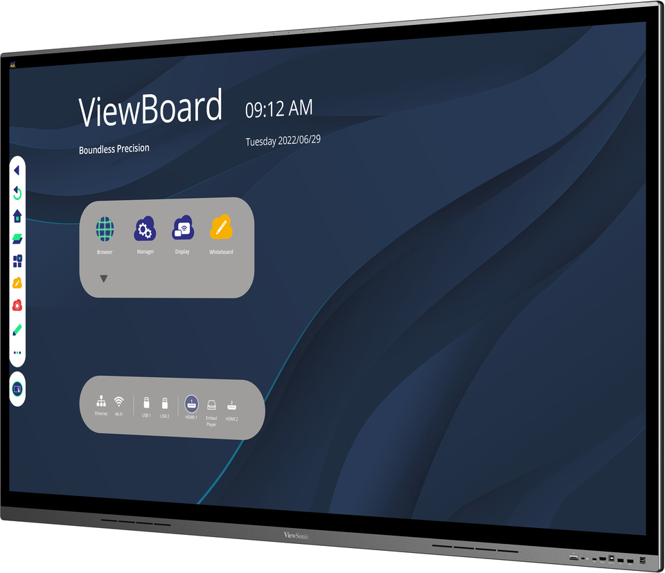 ViewSonic ViewBoard IFP7562 - 190 cm (75) Diagonalklasse (189.2 cm (74.5), Ansicht 2