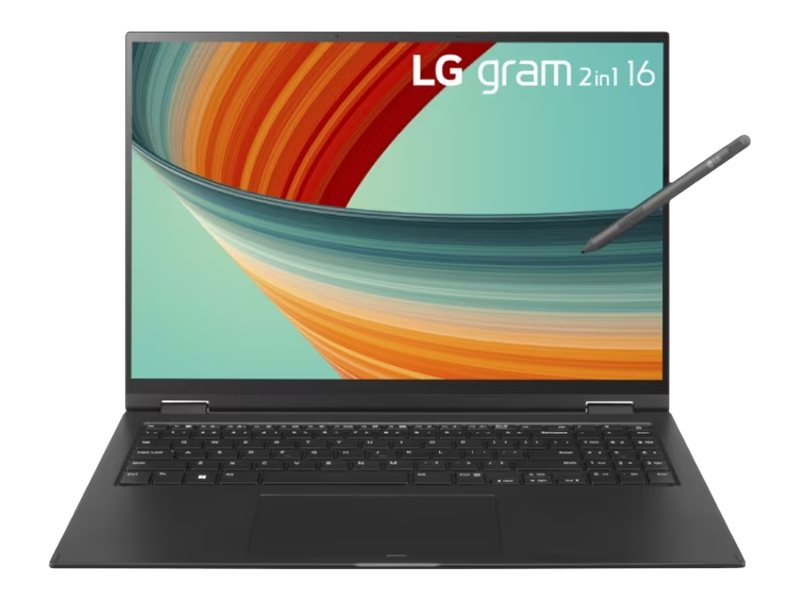 LG gram 16T90R-G.AA78G - Flip-Design - Intel Core i7 1360P / 2.2 GHz - Evo - Win 11 Home - Intel Iris Xe Grafikkarte - 1