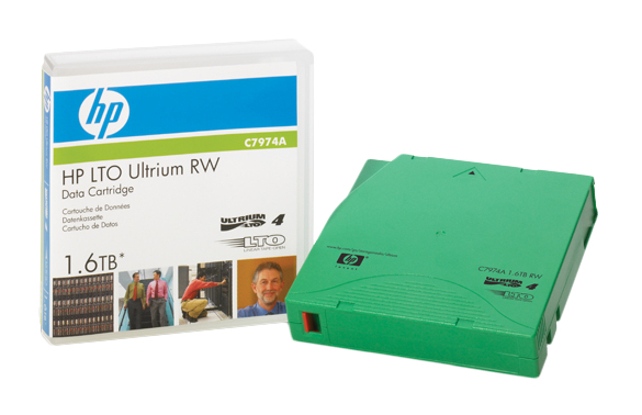 HPE RW Data Cartridge - LTO Ultrium 4 - 800 GB / 1.6 TB