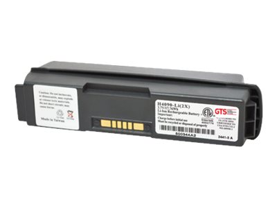GTS H4090-LI(2X) - Batterie für Barcodelesegerät (erweiterte Kapazität) (gleichwertig mit: Symbol BTRY-WT4090) - Lithium-Ionen - 4800 mAh - für Symbol WT 4070, 4090; Zebra WT4090, WT41N0