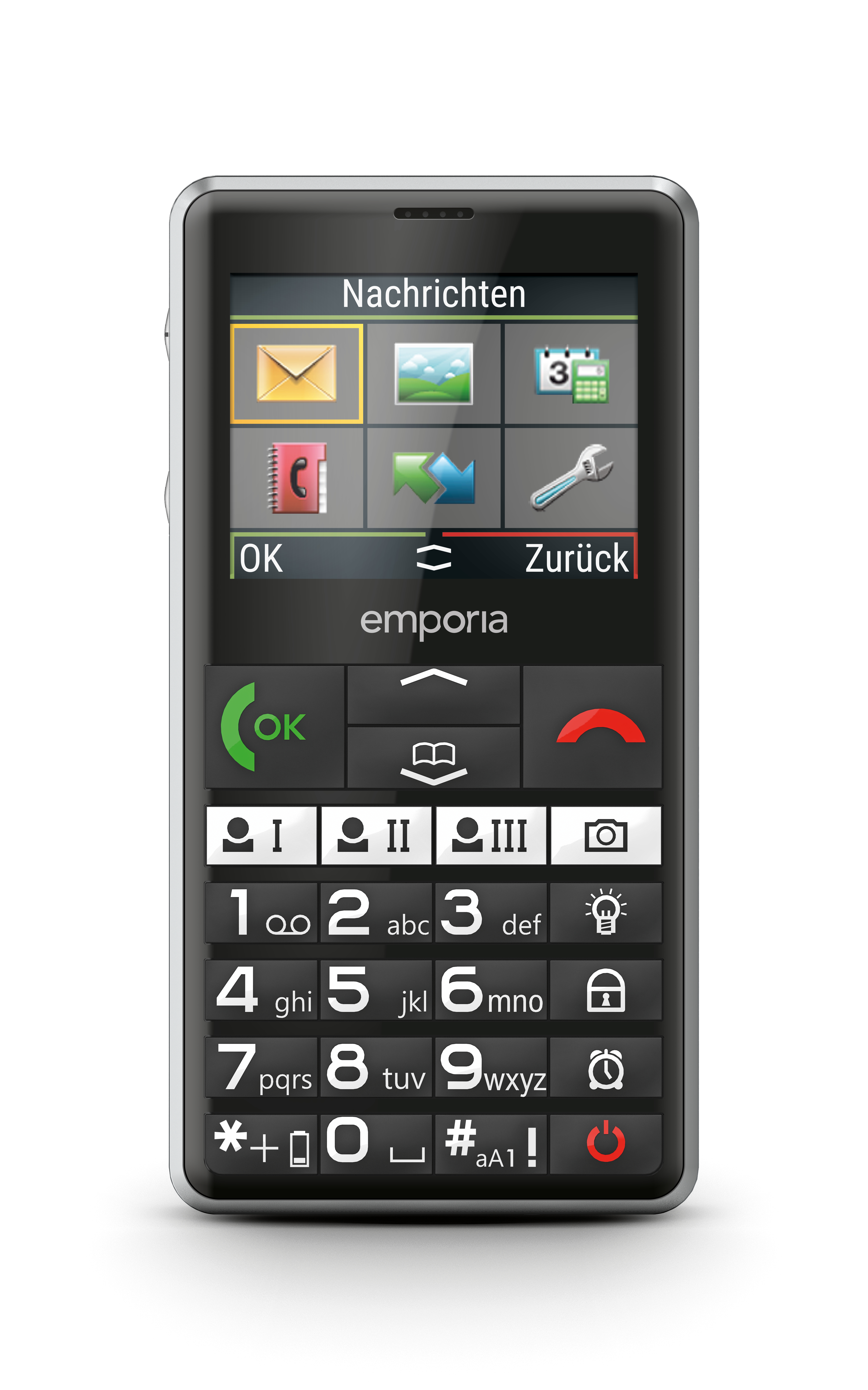 Emporia Pure LTE 2025 - black - 1.400 mAh - 5,87 cm, Ansicht 3