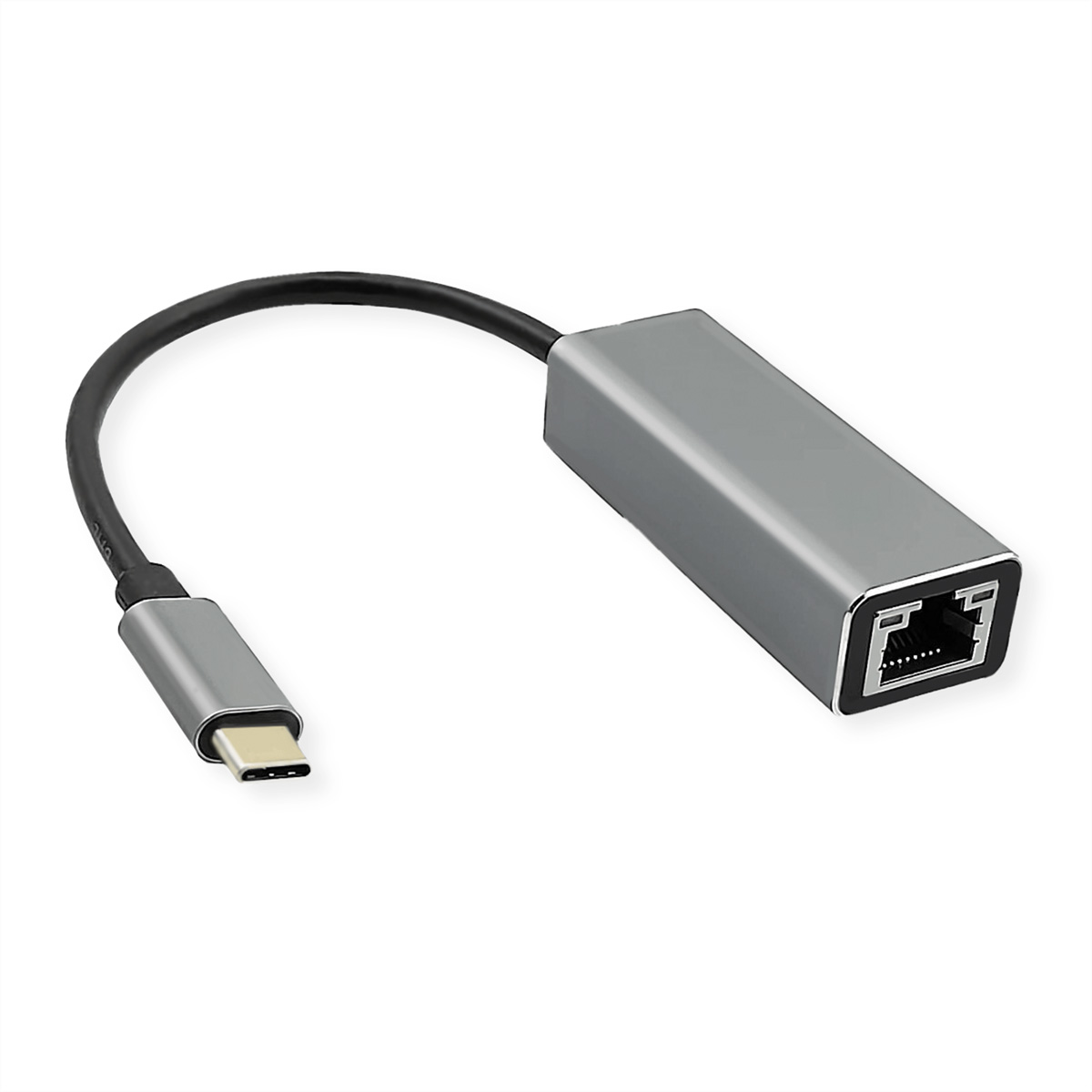 ROLINE USB3.2 Gen2 Typ C - 5 Gigabit Ethernet Konverter - Digital/Daten - Adapter - Digital/Daten