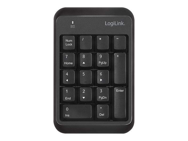 LogiLink Tastenfeld - kabellos - Bluetooth 5.1