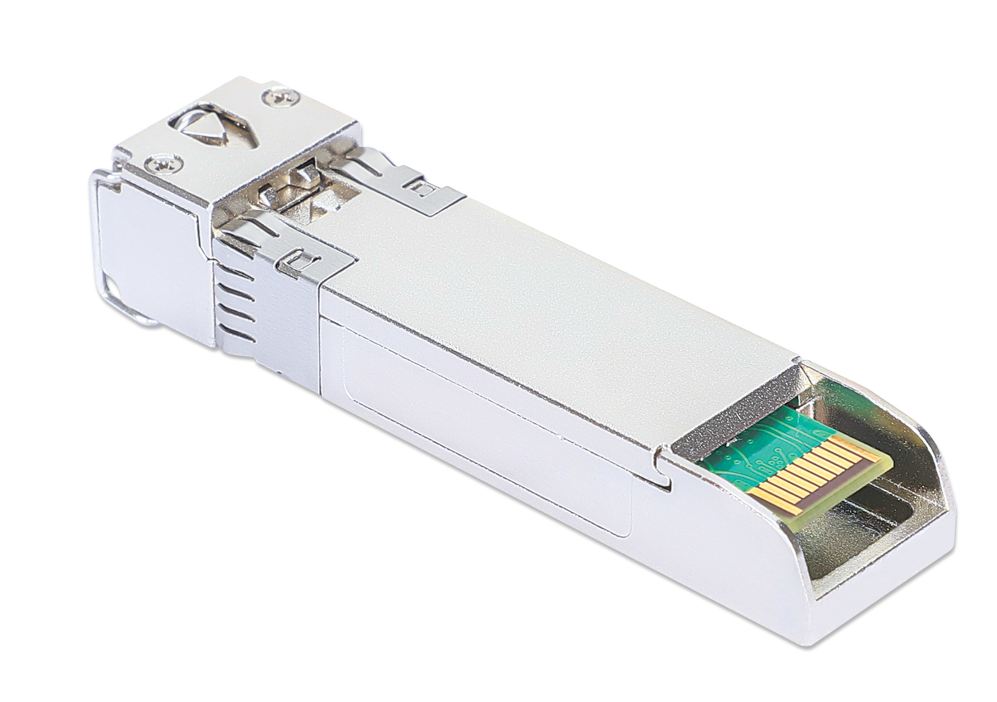 Intellinet 10 Gigabit SFP+ Mini-GBIC Transceiver für LWL-Kabel 10GBase-LR LC Singlemode-Port - Transceiver - Glasfaser, Ansicht 3
