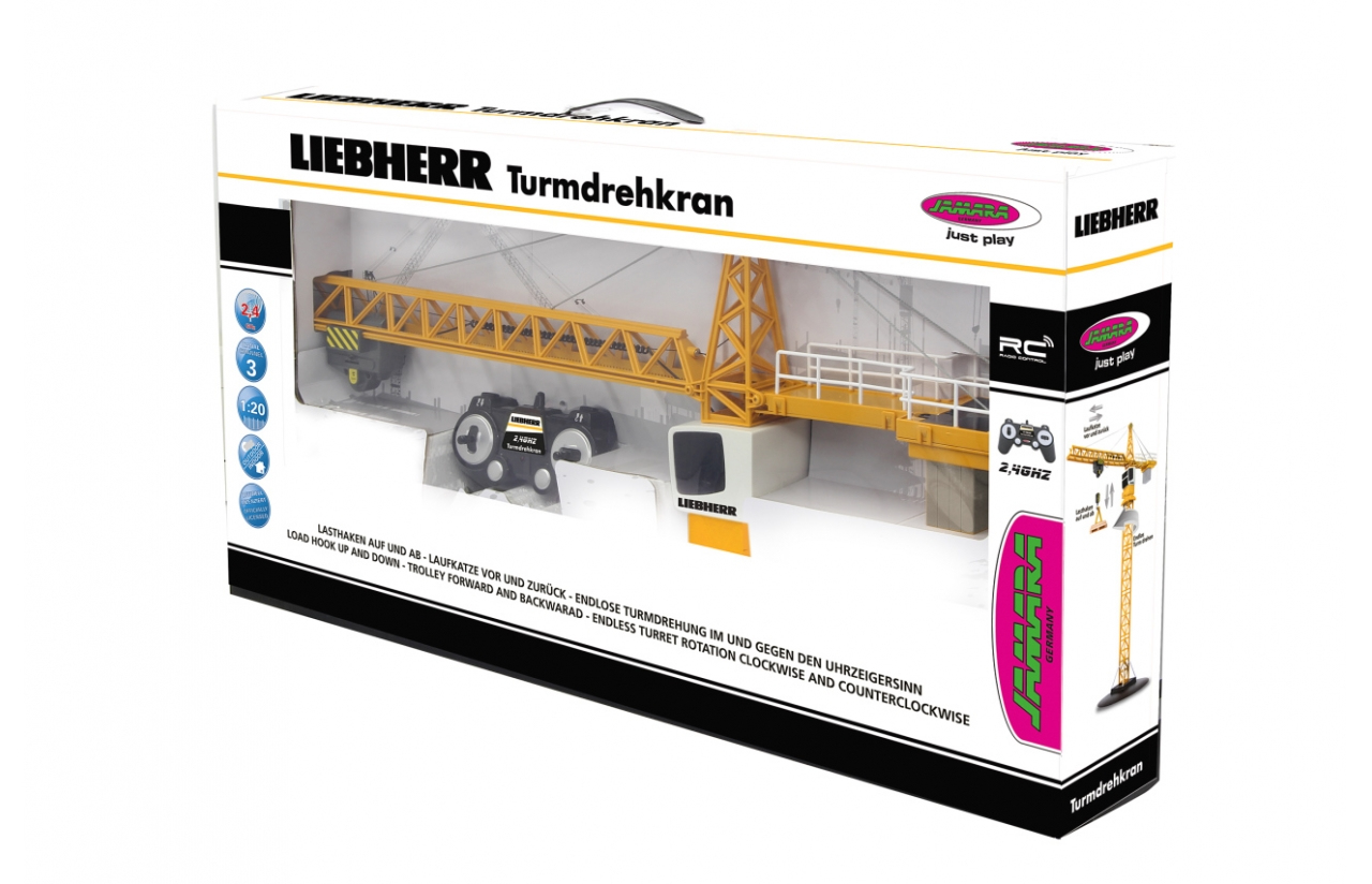 JAMARA Turmdrehkran Liebherr - 1:20 - 6 Jahr(e) - 889,8 g, Ansicht 2