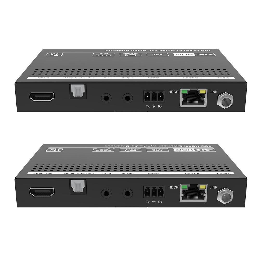 VivoLink HDBaseT Extender kit 70m/w Audio Breakout - 18 Gbps, Ansicht 2