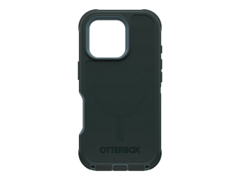 OtterBox Defender Series - Hintere Abdeckung für Mobiltelefon - kompatibel mit MagSafe - Silikon - Salbeigrün (grün)