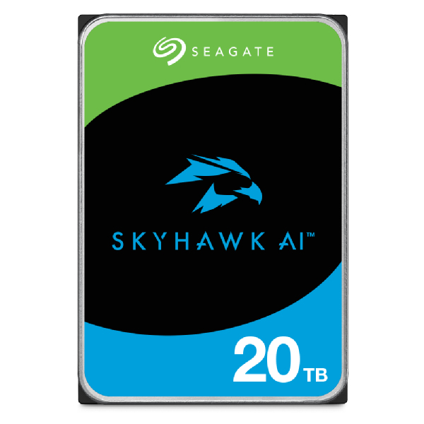 Seagate SkyHawk AI ST20000VE003 - Festplatte - 20 TB - intern - 3.5 (8.9 cm), Ansicht 2